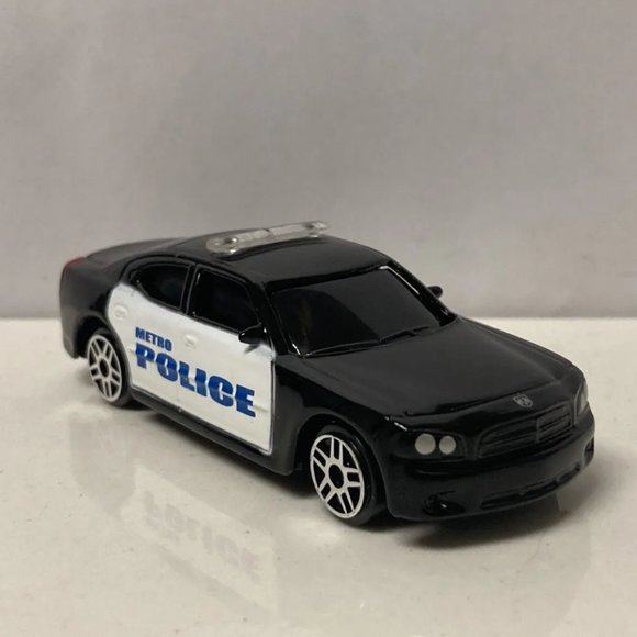 2006 Hot Wheels Dodge Charger Metro Police Mattel - Picture 5 of 8